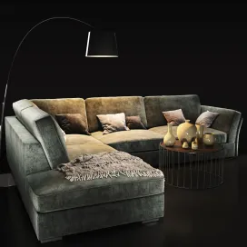 Sofa natuzzi lilium